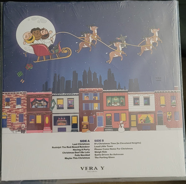 Jason Kelce, Jordan Mailata, Lane Johnson, The Philly Specials : A Philly Special Christmas Party (LP, Ltd, Whi)