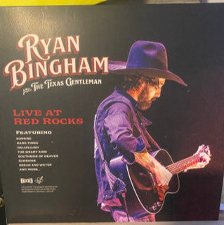 Ryan Bingham And  The Texas Gentlemen : Live At Red Rocks (LP, Ltd, Red)