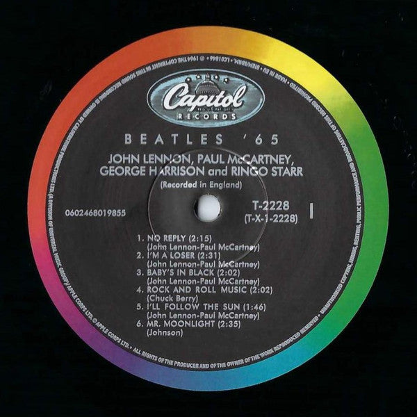 The Beatles : Beatles '65 (LP, Album, Mono, RE)