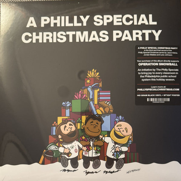 Jason Kelce, Jordan Mailata, Lane Johnson, The Philly Specials : A Philly Special Christmas Party (LP, Ltd, Mid)