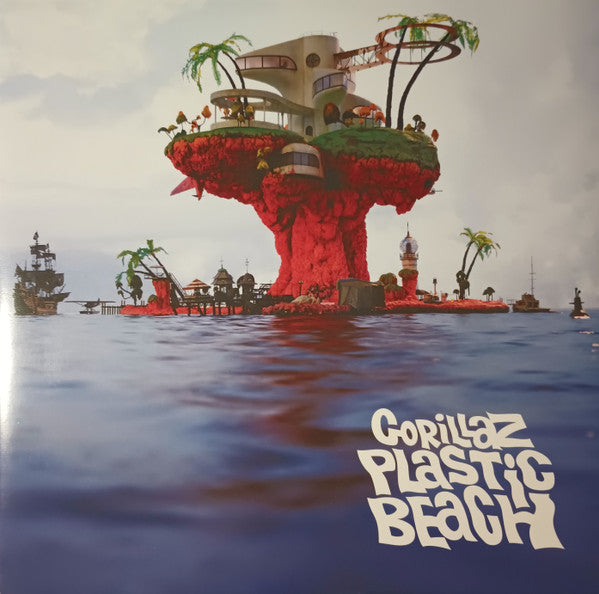 Gorillaz : Plastic Beach (2xLP, Album, RE)
