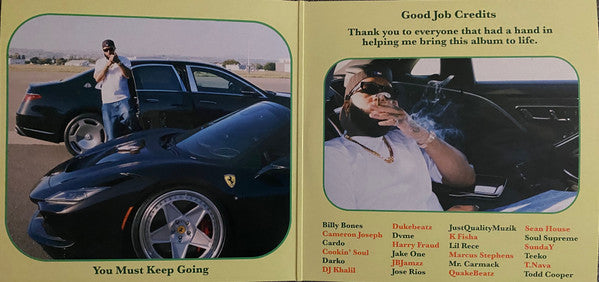 Larry June : Doing It For Me (LP, Album, Pic, Gat)