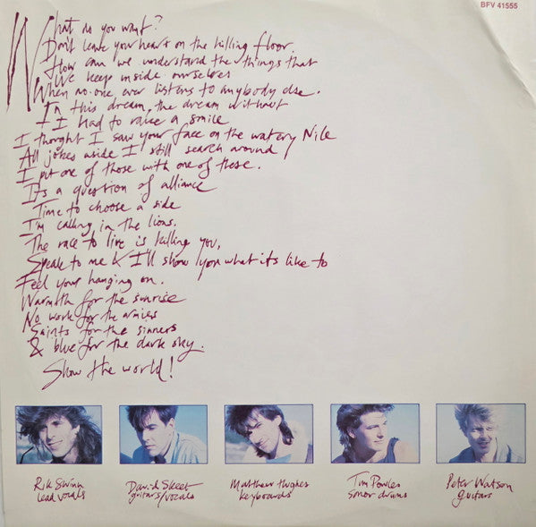 Venetians* : Calling In The Lions (LP, Album, Car)