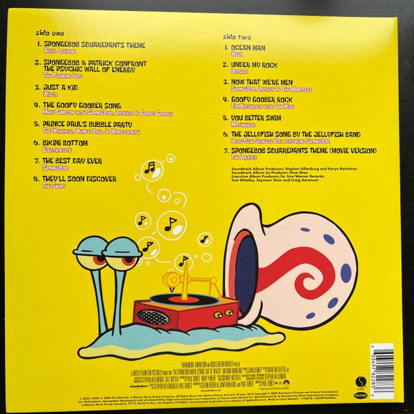 Various : The Spongebob Squarepants Movie – Music From The Movie And More… (LP, Album, RSD, RE, Cle)