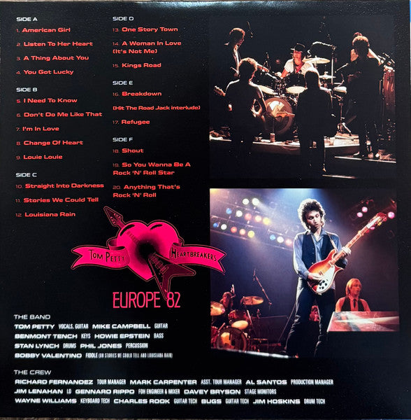 Tom Petty And The Heartbreakers : The Gennaro Tapes (Live In Edinburgh 1982) (3xLP, Ltd, Ora)