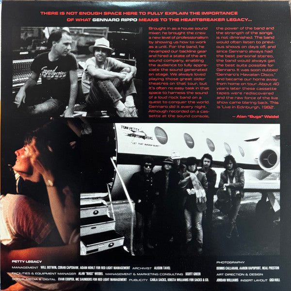 Tom Petty And The Heartbreakers : The Gennaro Tapes (Live In Edinburgh 1982) (3xLP, Ltd, Ora)