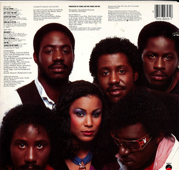 Starpoint : It's All Yours (LP, Album)