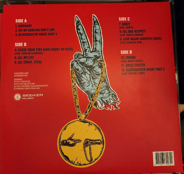 Run The Jewels : Run The Jewels 2 (10th Anniversary) (2xLP, Ltd, RE)