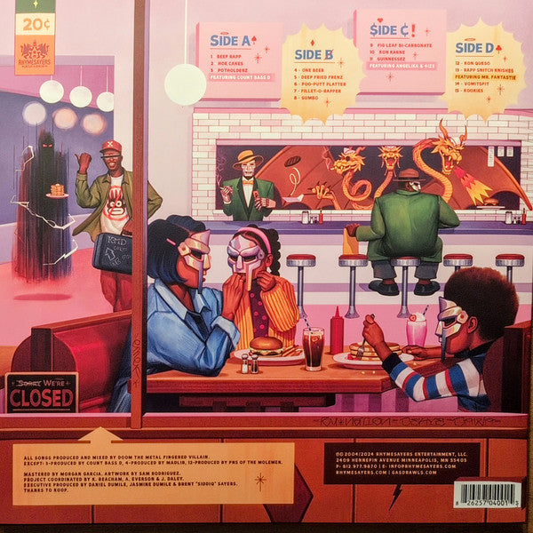 MF Doom : MM..Food (2xLP, Album, Club, Ltd, RE, Eve)