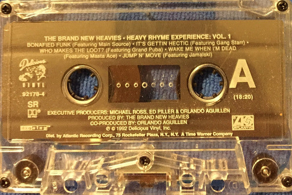 The Brand New Heavies : Heavy Rhyme Experience: Vol. 1 (Cass, Album)