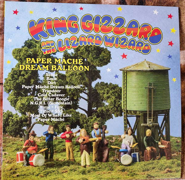 King Gizzard And The Lizard Wizard : Paper Mâché Dream Balloon (LP, Album, RE, Pin)