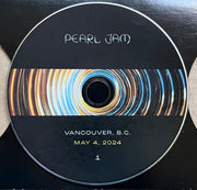 Pearl Jam : Vancouver, B.C. - May 4, 2024 (2xCD)