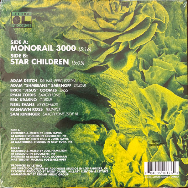 Lettuce (3) : Monorail 3000/Star Children (7", Single, 'Co)