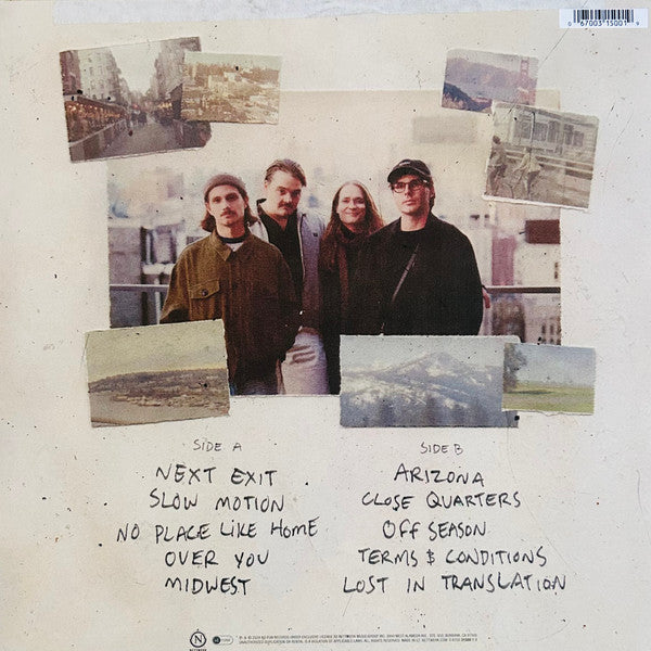 VACATIONS (4) : No Place Like Home (LP, Album, Blo)