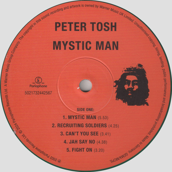 Buy Peter Tosh : Mystic Man (LP, Album, RE, RM, S/Edition, Rec