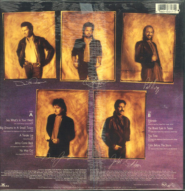 Restless Heart : Big Dreams In A Small Town (LP, Album, Spe)