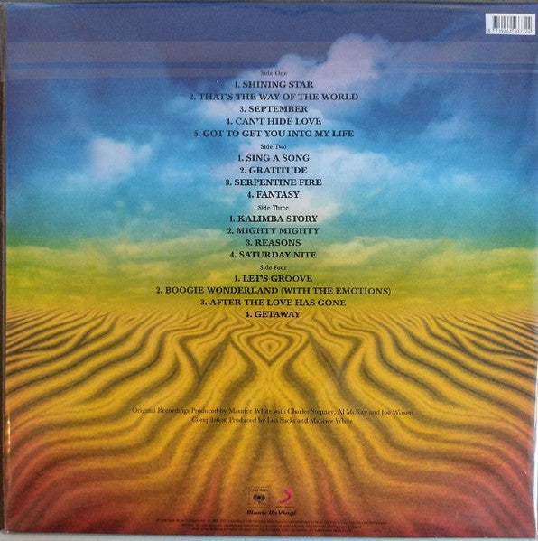 Earth, Wind & Fire : Greatest Hits (2xLP, Comp, RE, 180)