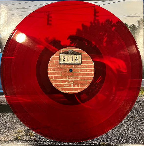 J. Cole : 2014 Forest Hills Drive (2xLP, Album, Ltd, RE, Red)