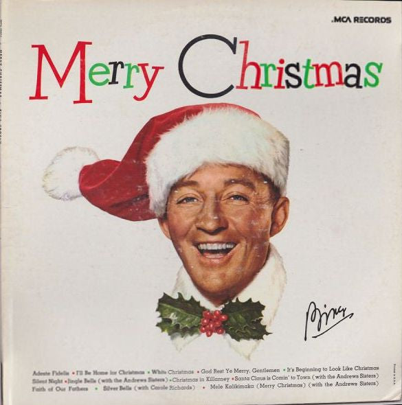 Bing Crosby : Merry Christmas (LP, Album, RE, Bla)