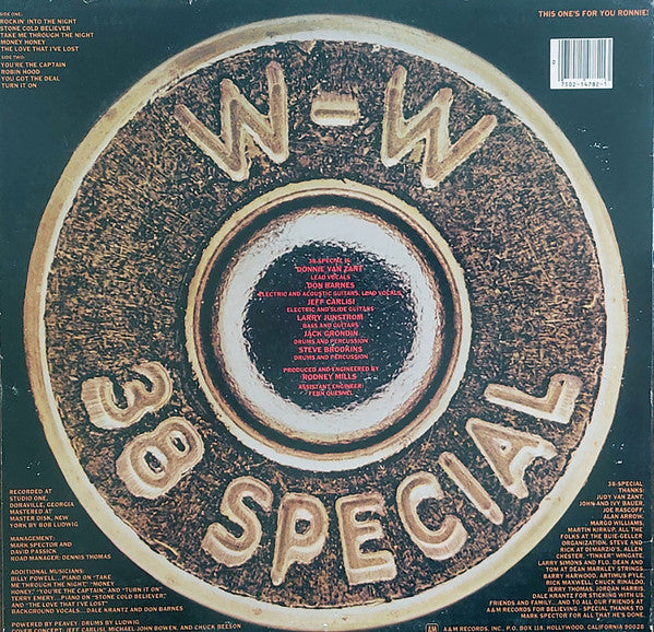 38 Special (2) : Rockin' Into The Night (LP, Album, RP, San)