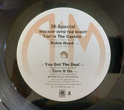 38 Special (2) : Rockin' Into The Night (LP, Album, RP, San)