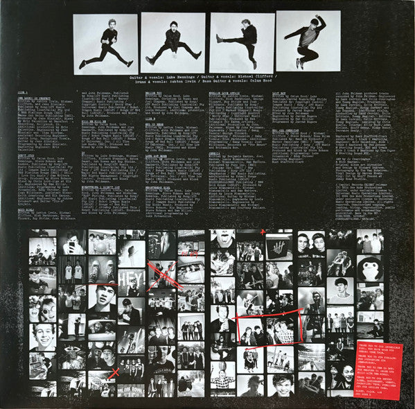 5 Seconds Of Summer : 5 Seconds Of Summer (LP, Album, RE, Red)