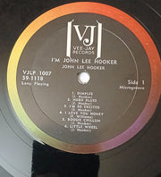 John Lee Hooker : I'm John Lee Hooker (LP, Mono)