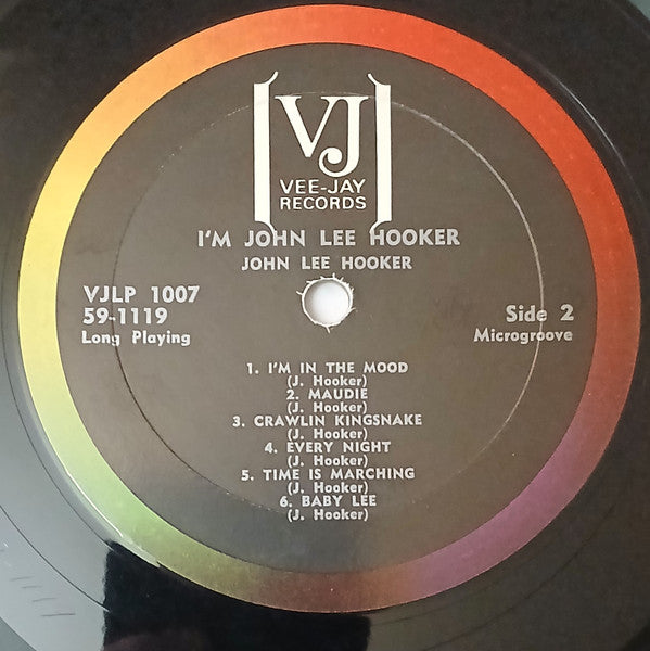 John Lee Hooker : I'm John Lee Hooker (LP, Mono)