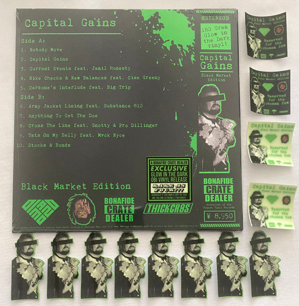 Mickey Diamond, Camoflauge Monk : Capital Gains (LP, Ltd, OBI)