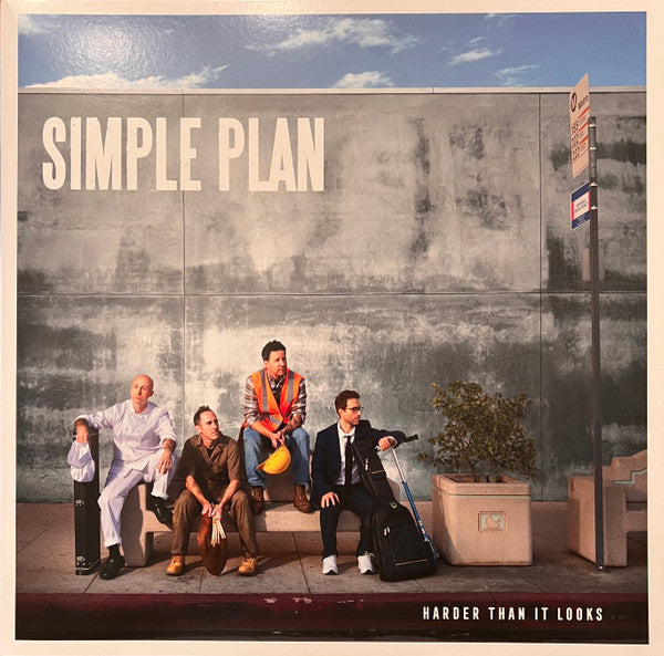 Simple Plan : Harder Than It Looks (LP, Album, Ltd, RE, Blu)