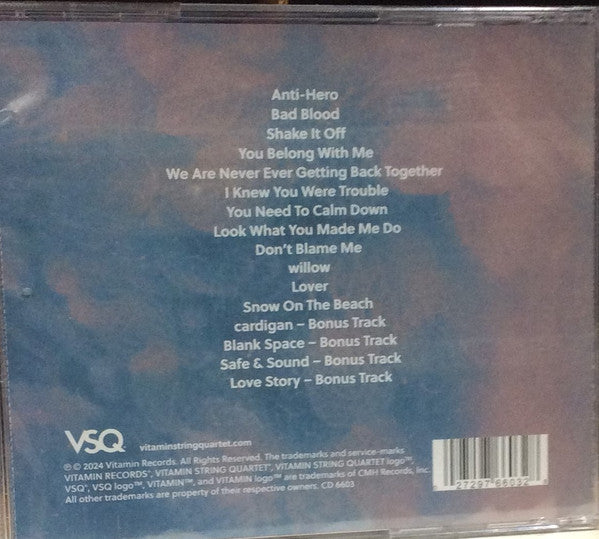 VSQ* : Vitamin String Quartet Performs Taylor Swift (CD, Album)