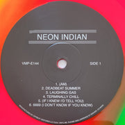 Neon Indian : Psychic Chasms (LP, Album, Club, RE, RM, Yel)