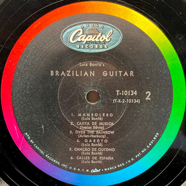 Luiz Bonfá : Luiz Bonfá's Brazilian Guitar (LP, Mono)