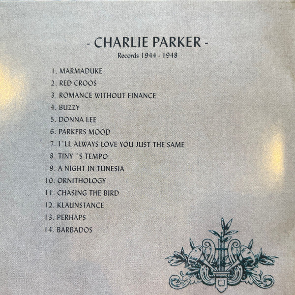 Charlie Parker : Charlie Parker - Records 1944-1948 (CD, Comp, Mono, RM)