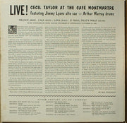Cecil Taylor : Live At The Cafe Montmartre (LP, Album, Mono)