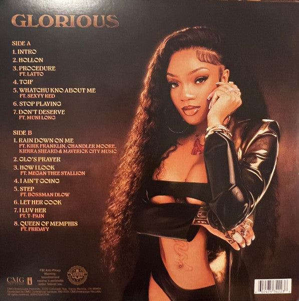 Glorilla : Glorious (LP, Album, Gol)