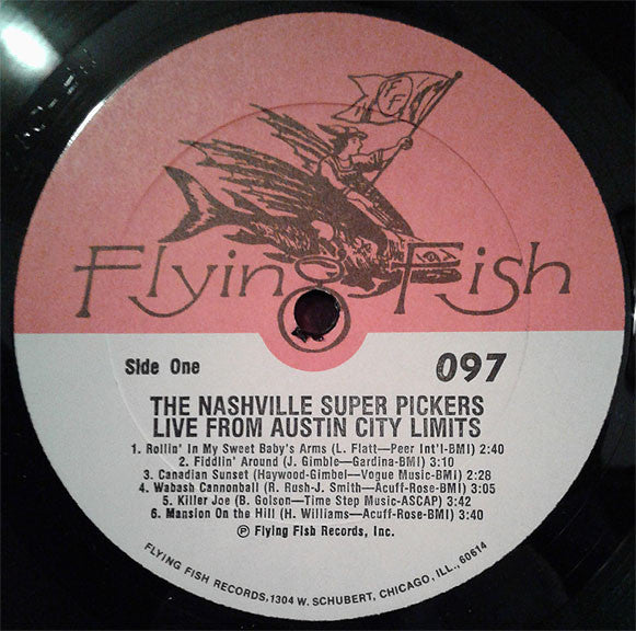 Nashville Super Pickers* : Live From Austin City Limits (LP, Album)