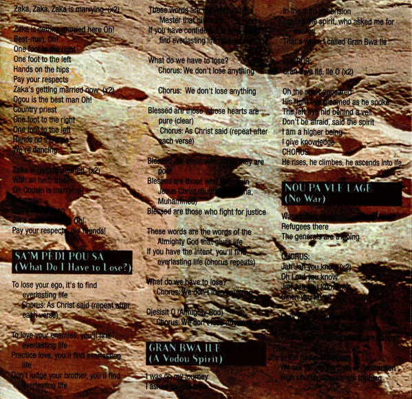 Boukman Eksperyans : Live At Red Rocks (CD, Album)