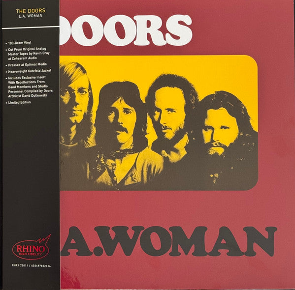 The Doors : L.A. Woman (LP, Album, Ltd, RE, 180)