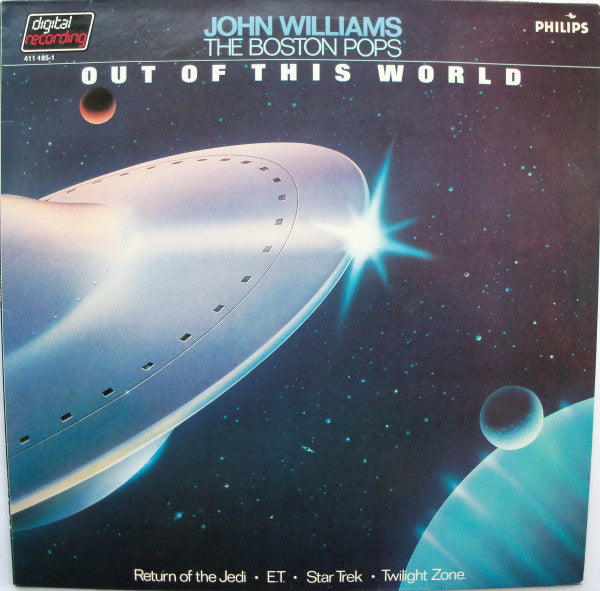 John Williams (4), Boston Pops Orchestra : Out Of This World (LP)