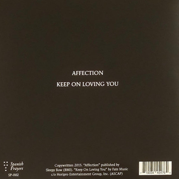 Cigarettes After Sex : Affection (7", Single, RP)