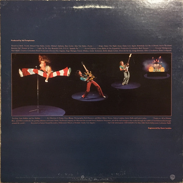 Van Halen : Van Halen II (LP, Album, Jac)