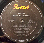 Accept : Balls To The Wall (LP, Album, Car)