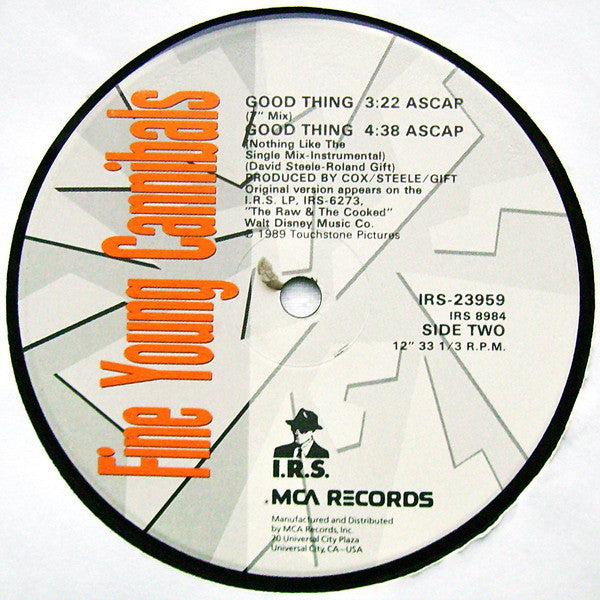Fine Young Cannibals : Good Thing (12", Single)