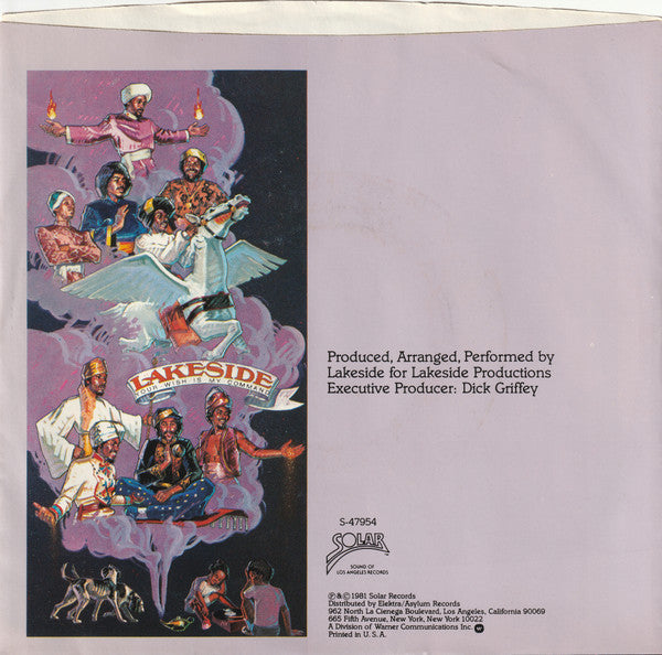 Lakeside : I Want To Hold Your Hand (7", Single, SP )