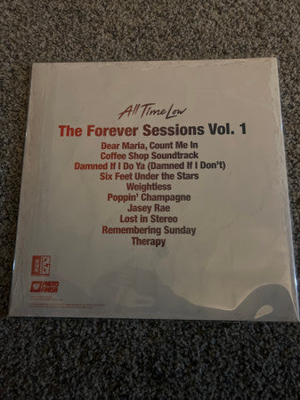 All Time Low : The Forever Sessions Vol. 1 (LP, Album, Whi)