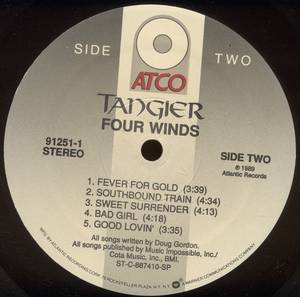 Tangier : Four Winds (LP, Album, Spe)