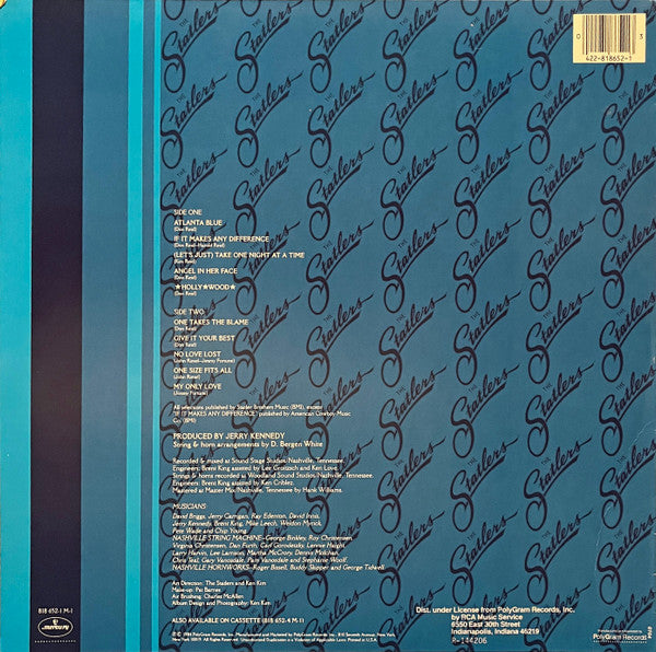 The Statler Brothers : Atlanta Blue (LP, Album, Club, PRC)