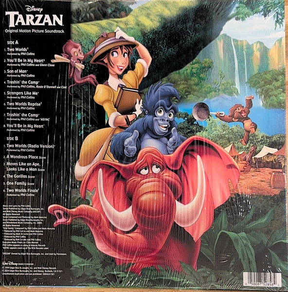 Phil Collins, Mark Mancina : Tarzan (Original Motion Picture Soundtrack) (LP, Album, RE, Gre)