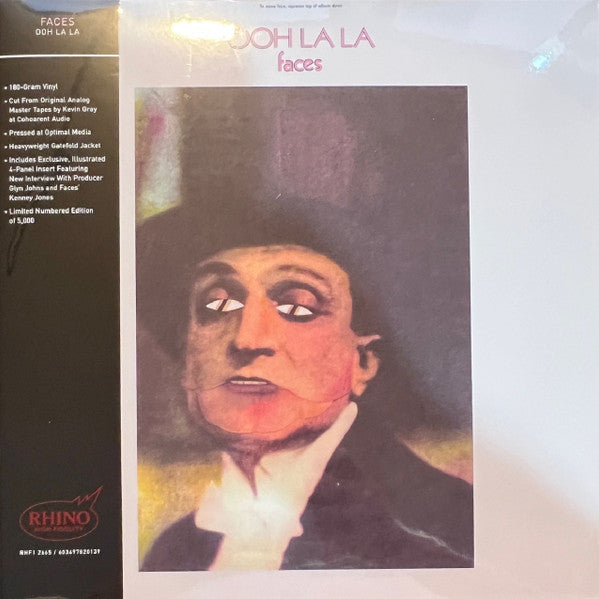Faces (3) : Ooh La La (LP, Album, Ltd, Num, RE, 180)
